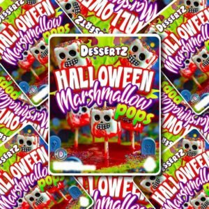 Halloween Marshmallow Pops 🍭🎃