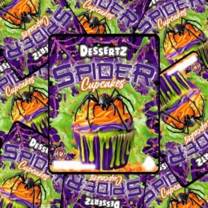 Spider Cupcake 🕷🧁 – NON INFUSED ALL NATURAL ORGANIC