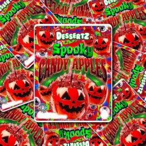 Spooky Candy Apples 🍭🍎💀